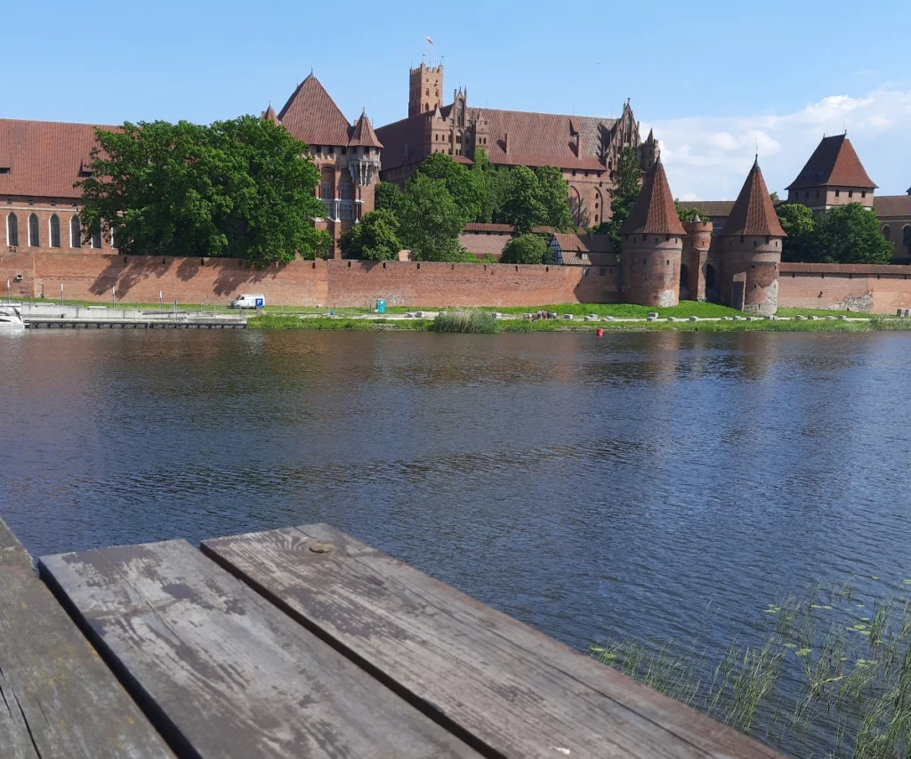 River and Castle in Malbork