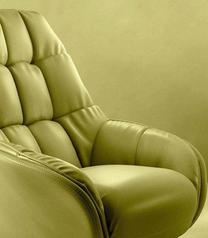 5 famous Italian brands of upholstered furniture - FNatuzzi - Levante Armchair 1