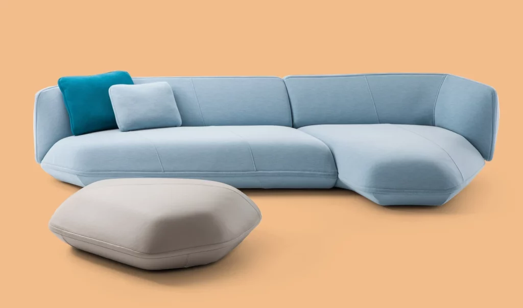 5 famous Italian brands of upholstered furniture - Natuzzi - Floe Insel