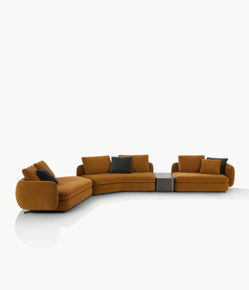 Organic shapes sofas